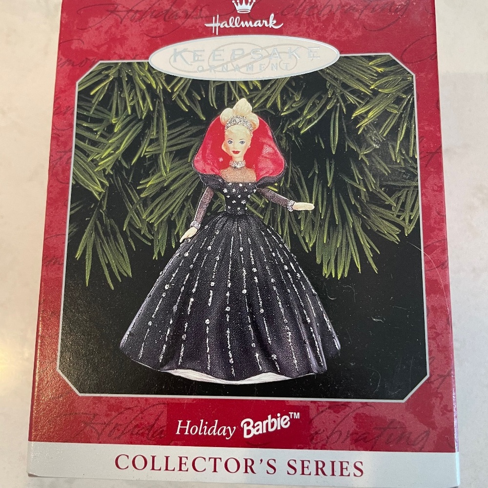 Hallmark holiday Barbie ornament 1998